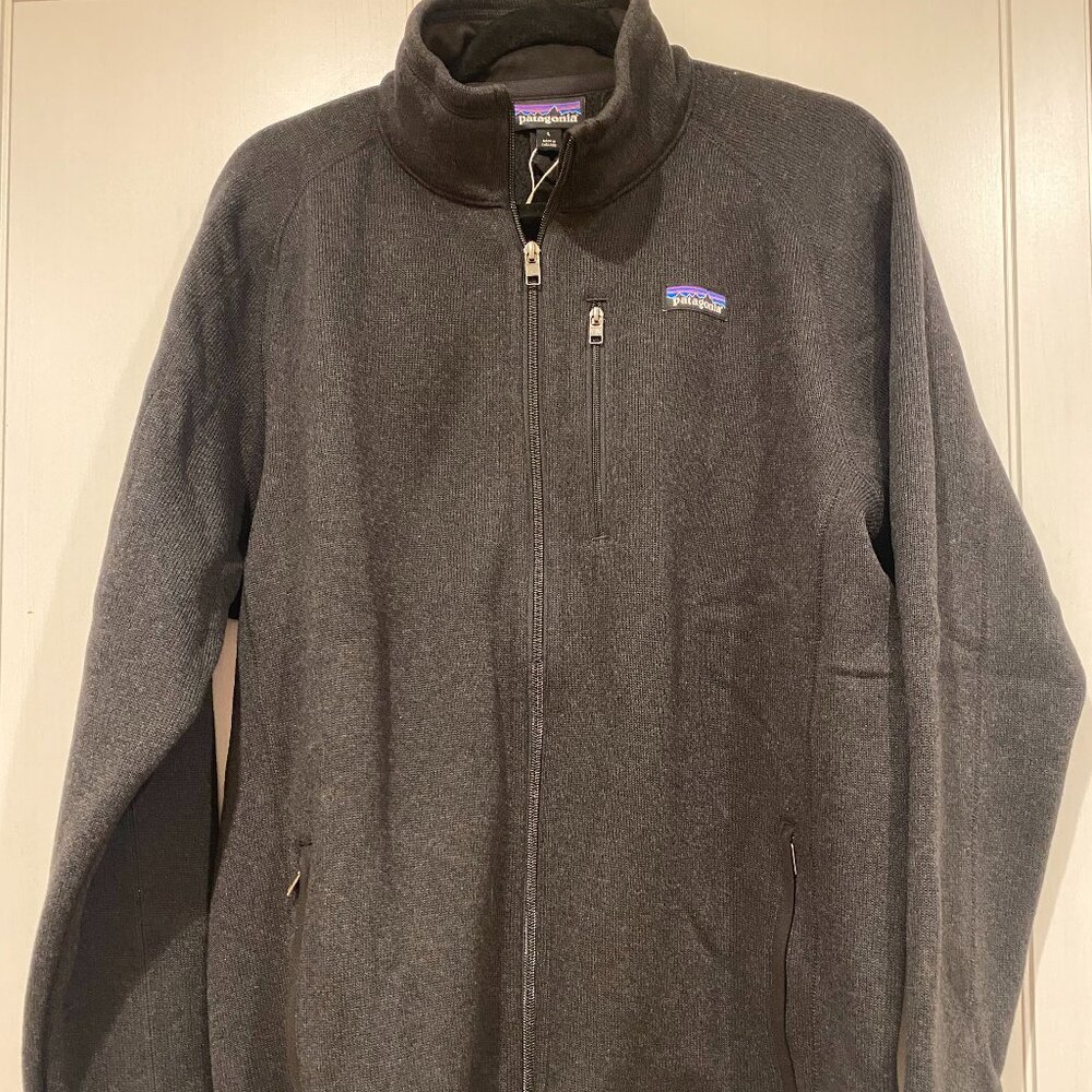 Patagonia Men’s Better Sweater Jacket in Black NWT